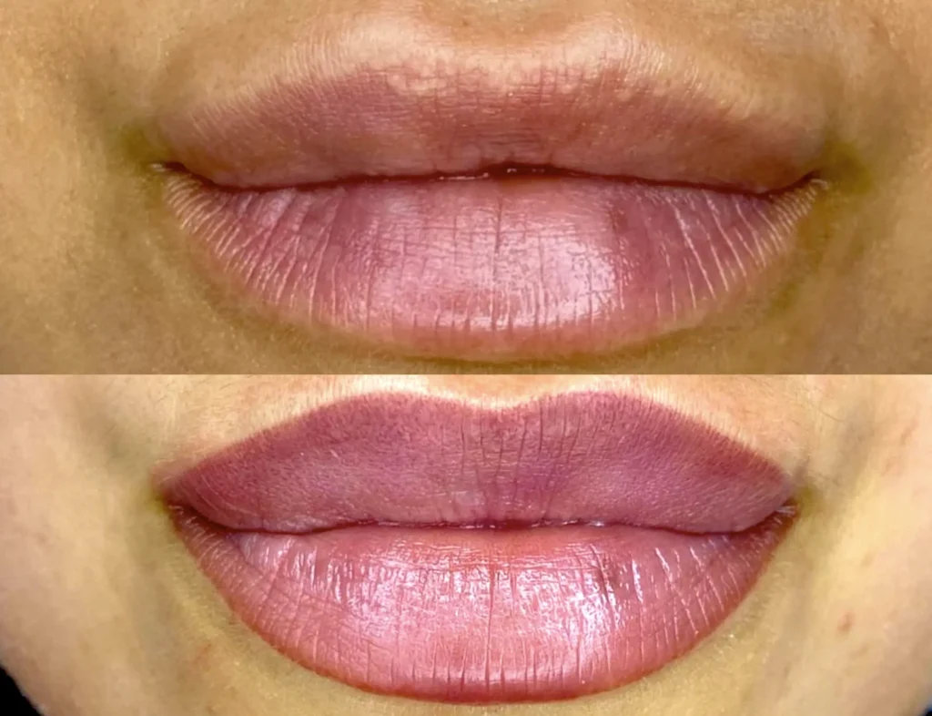 lip tattoo lipstick