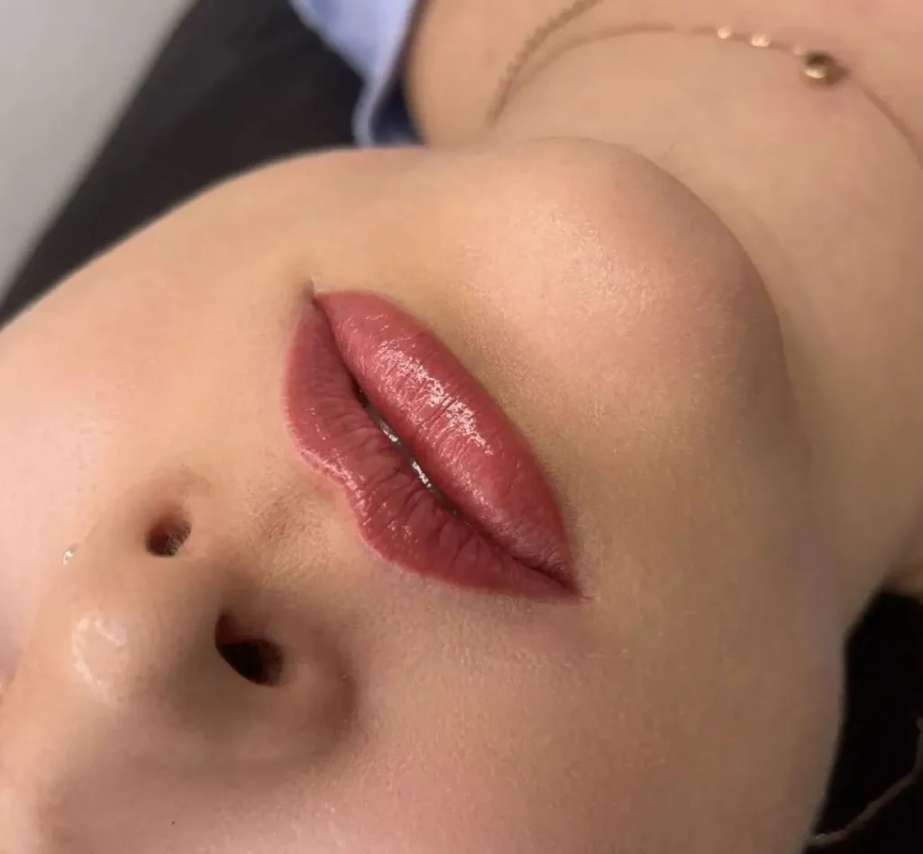 lips tattoo lipstick
