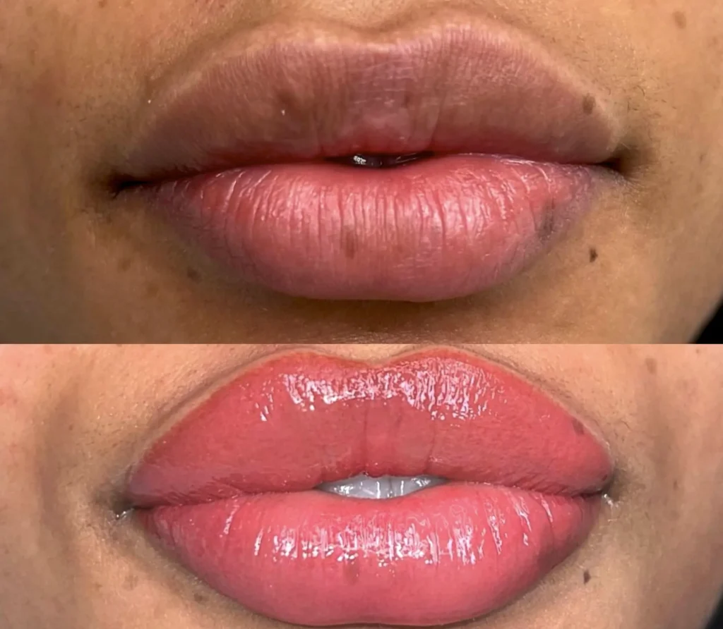lips tattoo lipstick