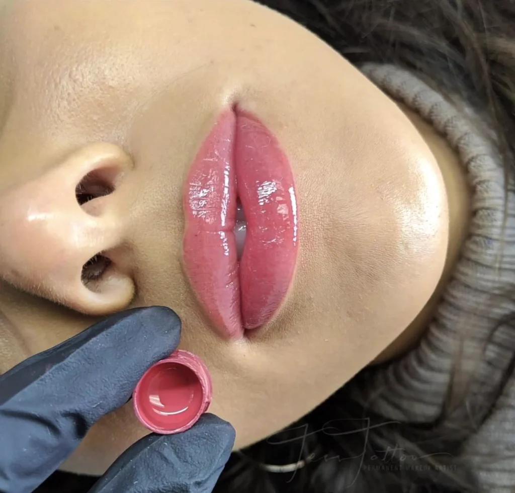 tattoo lipstick
